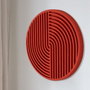 Wallity Accesorio decorativo de pared ART128 Rojo